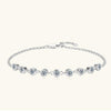 3mm Round Cut Bubble Moissanite Bracelet - Rokshok