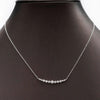 1.1CT Smile Pendant Moissanite Diamond Necklace - Rokshok