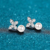 Butterfly Moissanite Diamond Drop Earrings - Rokshok