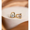 Classy Moissanite Diamond Stud Earrings - Rokshok
