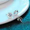 1ct Moissanite Round Stud Earring - Rokshok