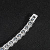 6.5mm Full Moissanite Tennis Necklace - 18K gold Plated - Rokshok