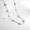 Round Bubble Moissanite Diamond Necklace - Rokshok