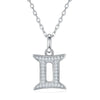 Signs of The Zodiac Moissanite Diamond Pendant Necklaces - Rokshok