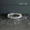3mm Round Bubble Moissanite Diamond Rings - Rokshok