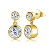 Moissanite Drop Earrings - Rokshok