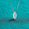 1CT Marquise Moissanite Pendant Necklace - Rokshok