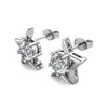 5mm Star Moissanite Stud Earrings - Rokshok
