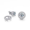 2 in 1 Classic Moissanite Earrings - Rokshok