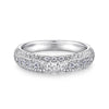 2 Carat 8mm Moissanite Diamond Bridal Ring - Rokshok