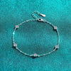 Round Bubble Moissanite Diamond Necklace - Rokshok