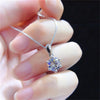 2CT Moissanite Pendant Necklace - Rokshok