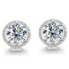 2 Carat Real Moissanite Stud Earrings - Rokshok