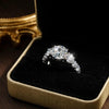 8CT Luxury Full Moissanite Engagement Ring - Rokshok