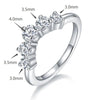 8ct Luxury Moissanite Ring - Rokshok