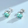 4-claw Real Moissanite Stud Earrings - Rokshok