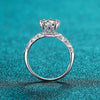 1ct Moissanite Rings - Rokshok