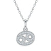 Signs of The Zodiac Moissanite Diamond Pendant Necklaces - Rokshok