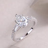 1.5 CT Waterdrop Shape Moissanite Ring - Rokshok