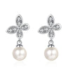 Butterfly Moissanite Diamond Drop Earrings - Rokshok