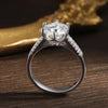 3ct Sparkling Moissanite Rings - Rokshok