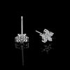 Star Moissanite Diamond Stud Earrings - Rokshok