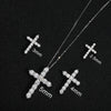 Moissanite Cross Pendant Necklace - Rokshok