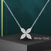 Butterfly Moissanite Jewelry Sets - Necklace & Earrings - Rokshok