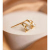 Classy Moissanite Diamond Stud Earrings - Rokshok