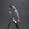 Cuban Link Chain Moissanite Bangle - Rokshok