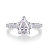 1.5 CT Waterdrop Shape Moissanite Ring - Rokshok