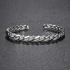 Cuban Link Chain Moissanite Bangle - Rokshok