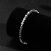 Black White All Moissanite Tennis Bracelets - Rokshok