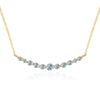 1.1CT Smile Pendant Moissanite Diamond Necklace - Rokshok