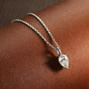 5*8mm 1ct Pear Moissanite Necklace - Rokshok