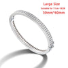 2mm Double-row Full Moissanite Diamond Bracelets - Rokshok