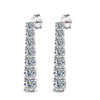 Moissanite Pendant Earrings - Rokshok