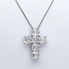 Cross Moissanite Pendant Necklace - Rokshok