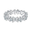 2.2CT Half & Full Butterfly Moissanite Eternity Band - Rokshok