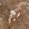 moonstone ring - Rokshok Moissanite Store