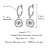 Moissanite Drop Earring - Rokshok