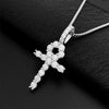 4mm Moissanite Cross Diamond Pendant - Rokshok