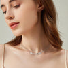 Heart-shaped Oval Water Drop Emerald Cut Moissanite Pendant Necklace - Rokshok