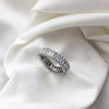2*4mm Emerald Cut Full Moissanite Ring - Rokshok