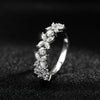 2.2CT Half & Full Butterfly Moissanite Eternity Band - Rokshok