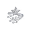Shooting Star Moissanite Diamond Ring - Rokshok