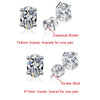 Oval Cut Moissanite Diamond Stud Earrings - Rokshok
