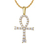 Moissanite Cross Pendant Necklace - Rokshok