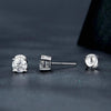 Green Moissanite Diamond Stud Earring - Rokshok