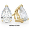 4CT Pear and heart Cut Moissanite Diamond Earrings - Rokshok
